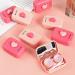ikappy Rose Red Contact Lens Box & Case - Stylish Storage for Your Contacts | Shop Internationally - Buy Online on GoSupps.com