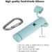 Fironst Case Cover for Pax E/R/A/Pro Upgrade Silicone Protective Case Anti-Drop Anti-Lost Rubber Cover Skin Sleeve Wrap with Metal Carabiner (Ice Sea Blue) - Buy Online on GoSupps.com