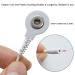 4 Pcs Electrode Lead Wire Adapters | 2mm Pin to 3.5mm Snap Conversion | Compatible with TENS EMS Units - Buy Online on GoSupps.com
