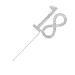 AKORD Cake Topper for 18th Wedding Anniversary/Birthday Party Alloy Silver 4.5 x 5 x 12.4 cm