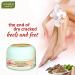 Value Pack of 3 Organic Foot Cream with Nelke & Sandal Oil - Paraben & Sulfate Free for Dry Cracked Itchy Feet - Unisex (3 x 30g) - Buy Online on GoSupps.com