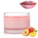 Lip peeling lip mask lip sleep mask with a double effect strawberry moisturizer mask overnight sleep-fold balm peeling lips repaired dry peeling lip mask