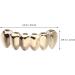 PRETYZOOM Halloween Dentures Grillz - Removable Hip Hop Vampire Teeth Set | Upper & Lower Fake Teeth - Buy Online on GoSupps.com