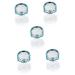 Solustre 5 sentences Cat Claw Colored contact lenses Sweet contact cases contact lens container for on the go contact lens container for the household house supply outside the outside container travel kit ABS