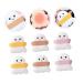 FRCOLOR Baby Puff 12 Pcs - Premium Makeup Sponges & Cushions for Flawless Foundation Application | Soft Round Cotton Pads & Wedges for Women - Buy Online on GoSupps.com