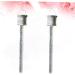 2pcs Out Door Decor Outdoor Solar Light Solar Powered Lights Outdoor Decorative Night Decorative Night Light Acrylic Stake Lights Yard Lamp Floor Lamp Solar Energy Lamp Lawn LED (As Shown) - Buy Online on GoSupps.com