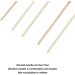 Professional 7pc Ear Wax Removal Massage Set with Bamboo Handle - Ear Digging Spoon & Goose Feather Stick Set for Ear Cleaning - Buy Online on GoSupps.com