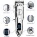Professional Rechargeable Hair Clippers with Carbon Steel Blades | All Metal Body Trimmer for Men | Ideal for Hairdressers - Buy Online on GoSupps.com