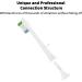 USHON 8 Pack Replacement Toothbrush Heads for Philips Sonicare | Compatible with Snap-on Electric Toothbrushes | Phillips Sonicare Click-on Brush Heads - Buy Online on GoSupps.com