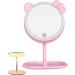1PC Makeup Mirror with Light Vanity Mirror Rechargeable Touch Sensor LED Cosmetic Mirror for Travel Bedroom. - Buy Online on GoSupps.com