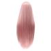 Buy Long Pink Curly Wig for Women | Brazilian Straight Hair for 50s-80s Party Style - Buy Online on GoSupps.com