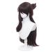 Lwiuentx Genshin Impact Beidou Long Brown Wig | Synthetic Hair for Men & Women | Halloween Party | Free Wig Cap - Buy Online on GoSupps.com