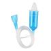 Faddare Baby Nasal Aspirator  Mucus Aspirator for Baby  Booger Remover  Cleanable and Reusable Nasal Congestion Relief for Infant  Easy to Use and Clean(Blue)