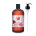 Rose and Geranium Massage Oil without Mineral Oil. 16 oz. Full Body Massage Therapy. Soothes Body and Mind. Made with Olive Oil Sesame Oil Sunflower Oil Aloe Vera Geranium Oil Rose Oil.