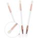 VINTORKY 3pcs Eye Shadow Brush Eyeshadow Eyebrow Brush Dual-headed Eyeshadow Brush Portable Eye Wooden Handle - Buy Online on GoSupps.com