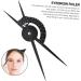 Housoutil Brow Mapping Ruler Eyebrow Positioning Ruler Miniature Tools Measuring Tool Eyebrow Shape Microblading Ruler - Buy Online on GoSupps.com