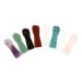 FOMIYES 1 Set Fist Crystal Column Decor for Home Ear Pads Cotton for Glasses Ore Mineral Wand Fist Shaped Crystal Rose Crystal Tower Aura Crystals Stone Points Home Decor Amethyst
