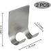 Funincrea 2-Pack Shaver Holder | Self-Adhesive Stainless Steel Hooks for Shower Razors Towels & More - Gray - Buy Online on GoSupps.com