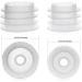Press-in Bottle Adapter for 24mm Bottles with 10ml Oral Syringes - Pack of 12 | International Shipping Available - Buy Online on GoSupps.com
