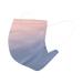 Disposable Face Shield 50Pcs Breathable Face Cover with Gradient Printed - Comfortable Protective Schal for Men Women D One Size