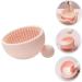 Housoutil 1pc Silicone Scrub Pad Make up Kit Silicone Makeup Applicator Brush Washing Dryer Cleaner Cosmetic Cleaning Scrubber Makeup Cleaning Pad Silicone Brush Silica Gel Makeup Brush 7x6.5cm Pink - Buy Online on GoSupps.com