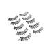 minkissy 5 Pairs Dense Eyelash Curly False Eyelashes Training Eyelash Natural False Lashes Natural False Eyelashes Natural Fake Lashes Cross Eyelashes Natural Eyelashes Fake Eyelash Extend