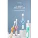 Buy 4-Piece Cartoon Bear Kids Toothbrush Set | Soft Hair for Ages 2-8 | Fun Color Options - Orange Blue Green Pink - Buy Online on GoSupps.com
