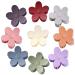 9 PCS Large Flower Hair Clips Cute Flower Clips for Hair Accessories Hair Claw Clips Flower Shaped Hair Clips for Women and Girls 9 Color (Morandi color)