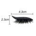 Catchtike 2-in-1 Waterproof Eyeliner & Eyelash Stickers | Reusable Artificial Eyelashes | Easy to Use | 4 Pairs - Buy Online on GoSupps.com