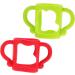 Toyvian 8 Pcs Silicone Bottle Handle Bottle Grip Bottle Handle Nursing Bottle Handle Bottle Handle Bottle Accessories Silica Gel Feeder Newborn Wide Mouth 13.00X7.00X6.50CMx4pcs Assorted Colorx4pcs - Buy Online on GoSupps.com