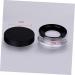  BIUDECO Set of 2 Round 10g Makeup Containers in Leak-Proof Elastic Mesh Black - Buy Online on GoSupps.com