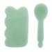 Soesfoufu 2st massage device portable massage lounger portable massage gear ripening plate scratch massage device gua Sha-board acupuncture rods face tool consumption material massage tab jade