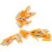 40Pcs Interproximal Plastic Teeth Wedges | Orange Tuba for Dental Care | International Shipping Available - Buy Online on GoSupps.com