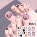 WOKOTO Gradient Toe Nail Polish Strips & Stickers Kit - 20 Sheets, Colorful Glitter Toenail Wraps with 22 Tips Per Sheet + Nail File - Perfect for Women's Nail Salon Manicure - Buy Online on GoSupps.com