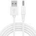 Charger Cable Compatible with Bitvae D2/S2/R1/R2 Electric Toothbrush USB to DC3.5 Charging Cable Compatible with Bitvae C2/C5/C6 Water Flosser 3.3FT Power Cord White.