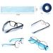 CCWOWAN 400PCs Glasses Bracket Covering - Protective Brackets for Hairdressers & Eyewear | Durable Glass Protectors - Buy Online on GoSupps.com