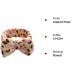 Demarkt Bowknot Hairband - Leopard Pink Makeup & Cosmetic Shower Headband for Women | International Shipping - Buy Online on GoSupps.com