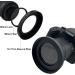 Front Step Up Ring 49mm-80mm Lens Matte Box Adapter | 49mm-77mm Lens Filters Adapter Ring | LingoFoto (49-77mm) - Buy Online on GoSupps.com