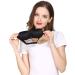 Lonfrote 3D Contoured Sleep Mask with Earplugs and Carry Pouch - Black - Buy Online on GoSupps.com