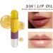 Moisturizing Lip Balm Lip Care Transparent Lip Oil Refreshing and Non-Sticky Moisturizing and Repairing Oily Lip Oils - Buy Online on GoSupps.com