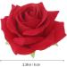 VALICLUD 2 1 rose hair clips for women multicolor rose hair clip Floral Brooch Pin flower hair accessories rose flower hair gold brooch Large metal rose party supplies bridegroom Red - Buy Online on GoSupps.com