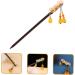 minkissy Wooden Hairpin Hair Pin Hair Barrettes Hair Clip Tassel Hair Stick Chinese Hair Sticks Hair Jewels for Women Chinese Hair Accessories Hair Sticks for Long Hair Wooden Hair Sticks 16X2.5X2CM Assorted Color - Buy Online on GoSupps.com