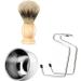 Fomiyes Men's Razor Tool Set - 2 Sets Beard Cleaning Tools Wooden Shaving Brush & Bowl Essential Grooming Kit for Perfect Beard Care - Buy Online on GoSupps.com