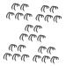 Mobestech 25 Pairs Auricle Corrector Pro Tools Ear Corrector Holder Auricle Correction Holder Auricle Ear Storage Ear Correct Tool Supple Auricle Corrector Ear Correctors Blackx5pcs 1 Count (Pack of 1)