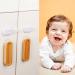 Baby Safety Strap Locks (6 Pack) - Child Proof Cabinet Doors, Drawers, Fridge, Toilet, Dishwasher - No Drilling, 3M Adhesive - Buy Online on GoSupps.com