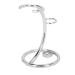 Stainless Steel Safety Razor Stand Quick Drying Rustproof Men's Razor Holder (Silver)