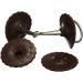 Acavallo Unisex's Brown Bit Guards One Size One Size Brown - Buy Online on GoSupps.com
