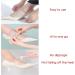4 Pairs Women's Detachable Elastic High Heel Shoe Straps - Anti-Loose & Anti-Slip Ankle Replacement for Heels - Black & Beige Almond - Buy Online on GoSupps.com