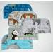 Save The Animals 2 Ply Printed Flannel 8x8 Inches Set of 5 - Buy Online on GoSupps.com
