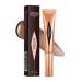 Liquid Contour Wand with Cushion Applicator - Natural Matte Finish Shading Bronzer Cream Stick Lightweight Blendable and Super Silky Cream Contouring - Cruelty-Free and Vegan (05# Contour Stick) 0.41 Fl Oz (Pack of 1) 05# Contour Stick